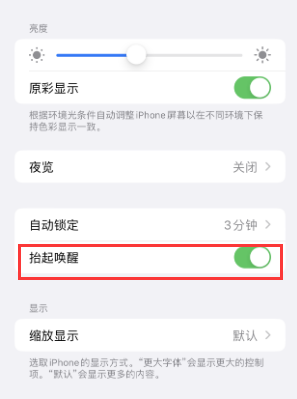 靖江苹果授权维修站分享iPhone轻点无法唤醒怎么办