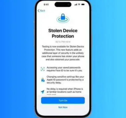 靖江苹果授权维修店分享被盗设备保护功能开启方法 