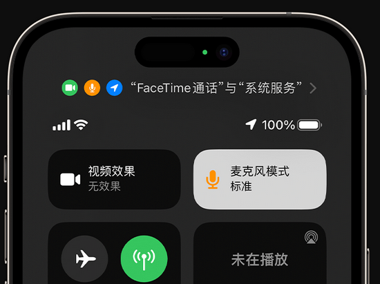 靖江苹果授权维修网点分享iPhone在通话时让你的声音更清晰 