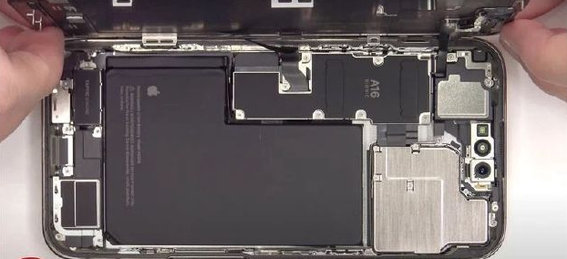 靖江苹果14维修分享看iPhone 14 Pro Max拆解 