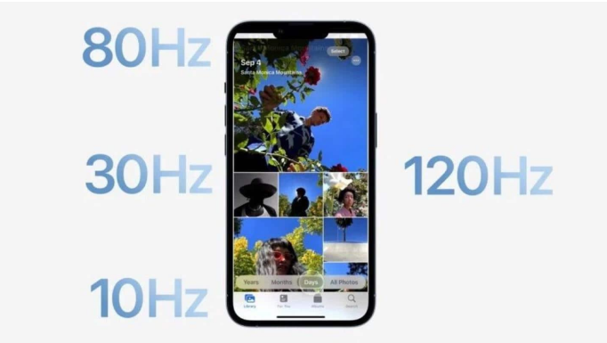 靖江苹果14维修分享iPhone 14有高刷吗 