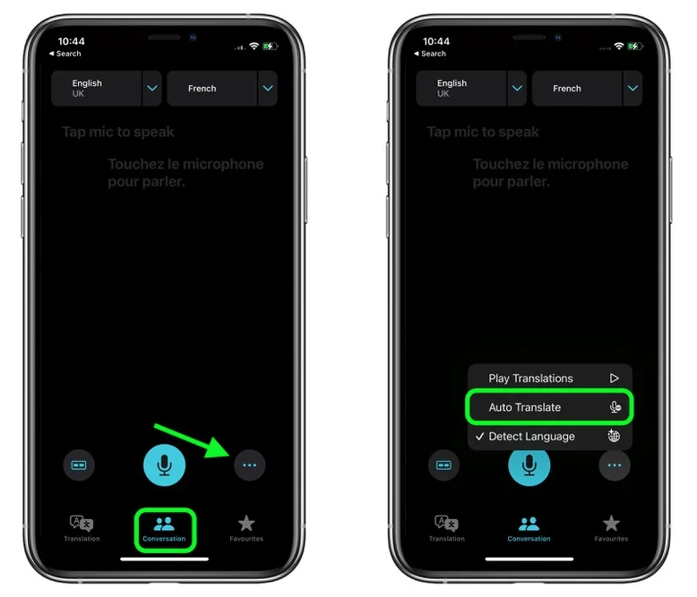 靖江苹果手机维修分享iOS 15 “翻译” App 新改进 