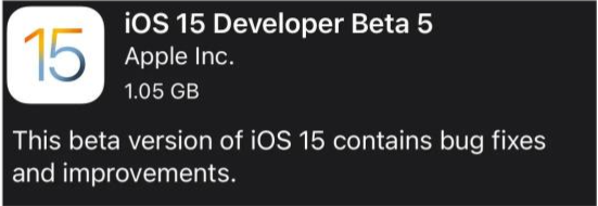 靖江苹果手机维修分享如何升级到iOS15.0 beta5 